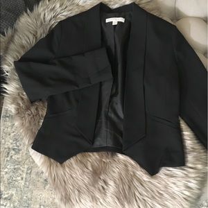 Cropped Black Blazer